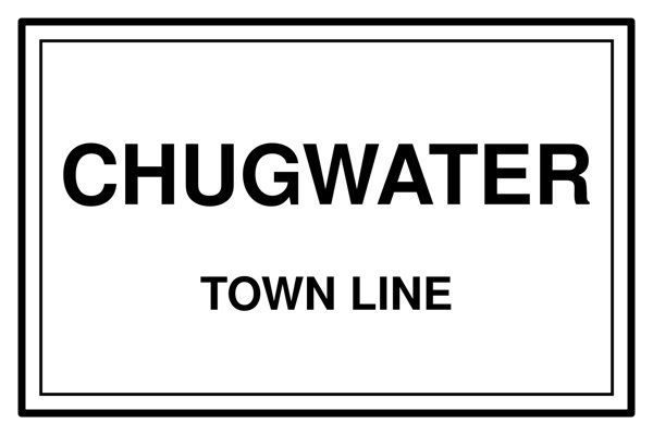 Chugwater Cork Coaster artwork detail