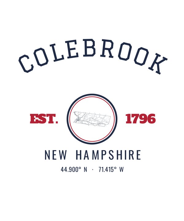 Colebrook Hometown Ornament artwork detail