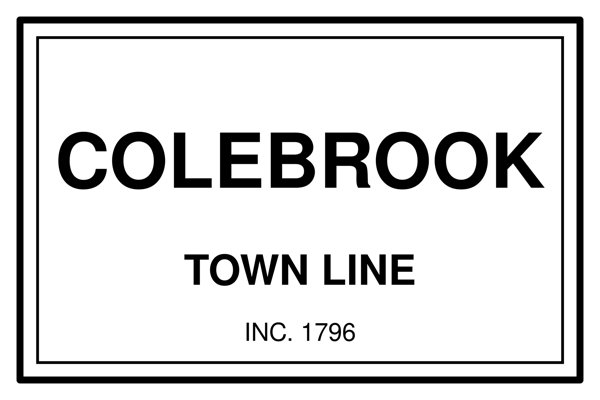 Colebrook Cork Coaster artwork detail