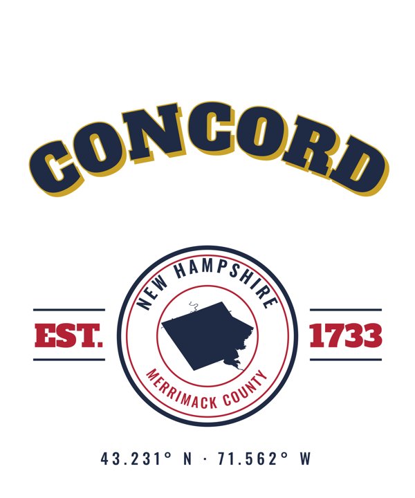 Concord Market Tote artwork detail