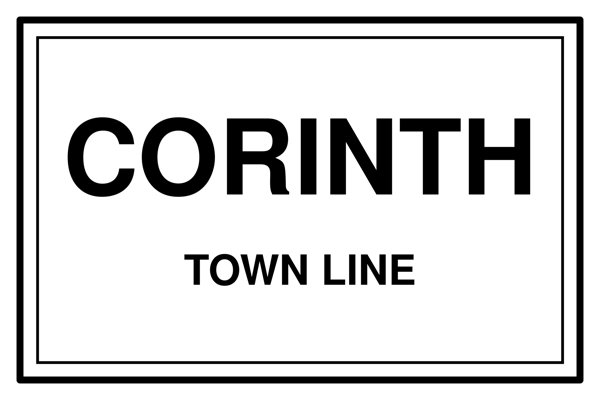Corinth Cork Coaster artwork detail