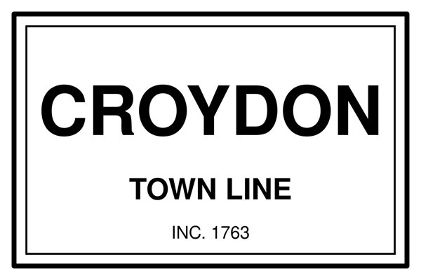 Croydon Town Line Mug artwork detail