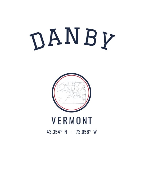 Danby Hometown Ornament artwork detail