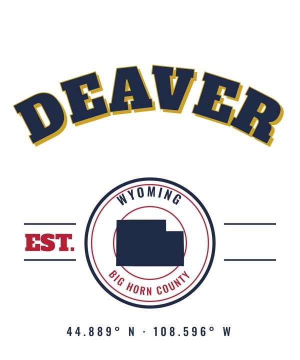 Deaver Market Tote artwork detail