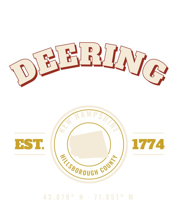 Deering Est. Tee artwork detail
