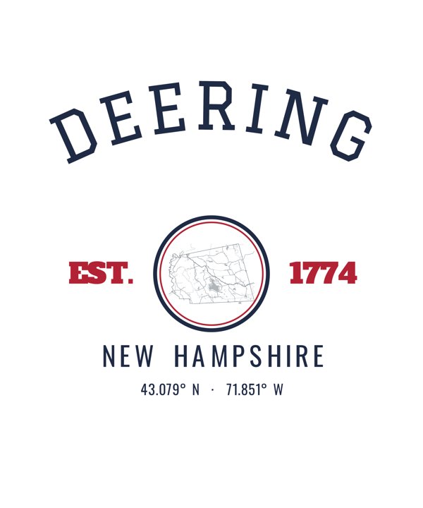 Deering Hometown Ornament artwork detail