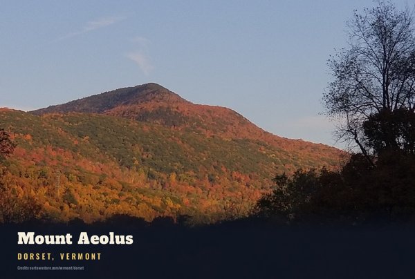 Dorset Mount Aeolus Postcard artwork detail