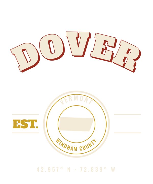 Dover Est. Tee artwork detail