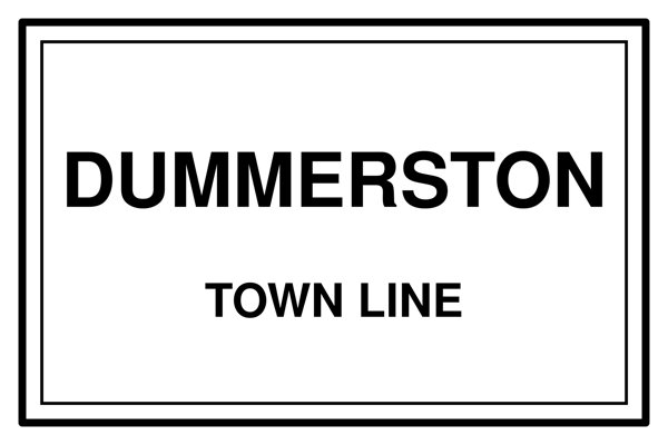 Dummerston Cork Coaster artwork detail