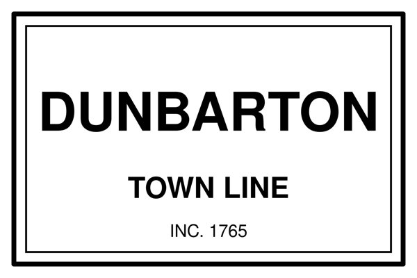 Dunbarton Town Line Mug artwork detail