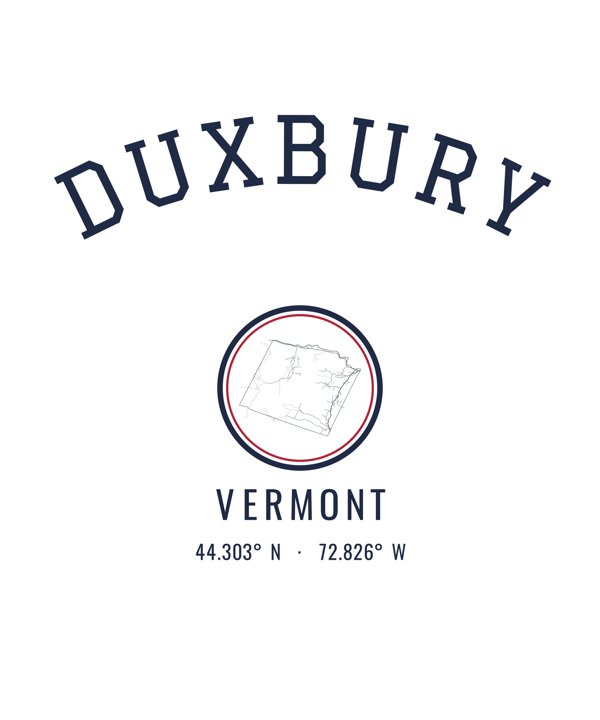 Duxbury Hometown Ornament artwork detail