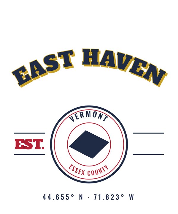 East Haven Market Tote artwork detail