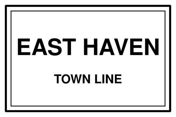 East Haven Town Line Mug artwork detail