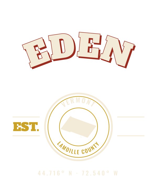 Eden Est. Tee artwork detail