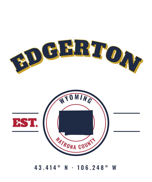 Edgerton Market Tote artwork detail