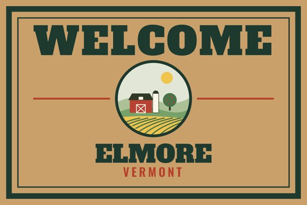 Elmore Welcome Doormat artwork detail