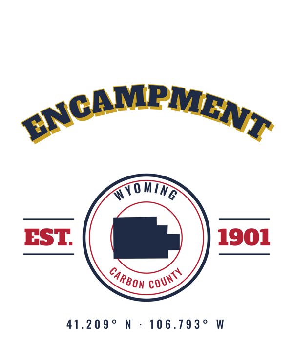 Encampment Market Tote artwork detail