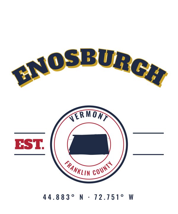 Enosburgh Market Tote artwork detail