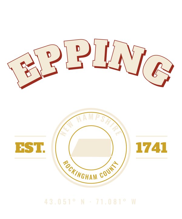 Epping Varsity Crewneck artwork detail