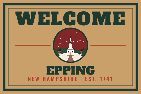 Epping Welcome Doormat artwork detail