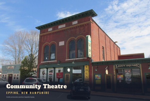Epping Community Theatre Postcard artwork detail
