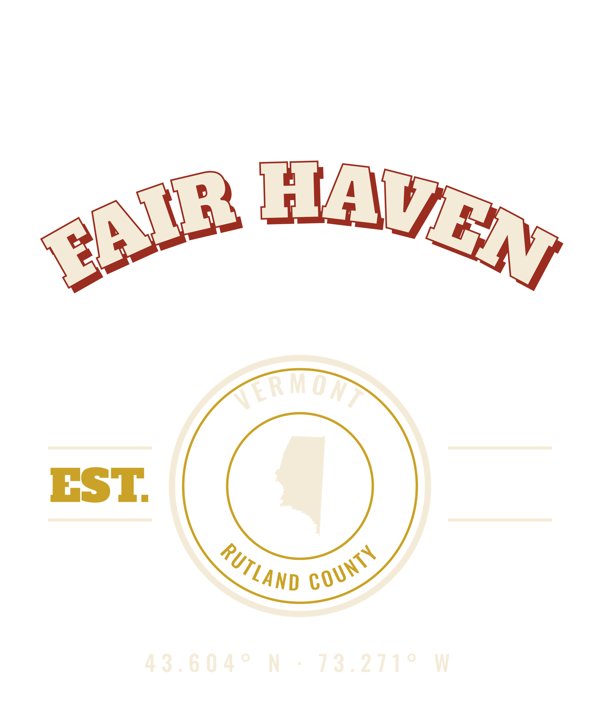 Fair Haven Est. Tee artwork detail