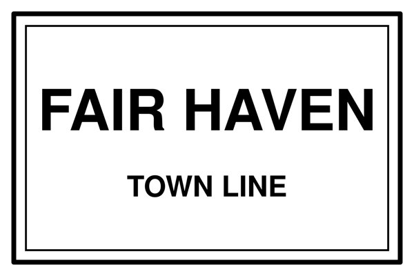 Fair Haven Cork Coaster artwork detail