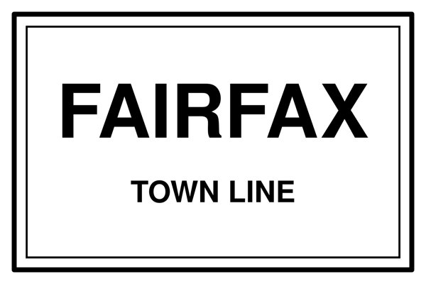 Fairfax Cork Coaster artwork detail