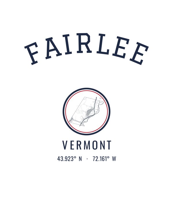 Fairlee Est. Tumbler artwork detail