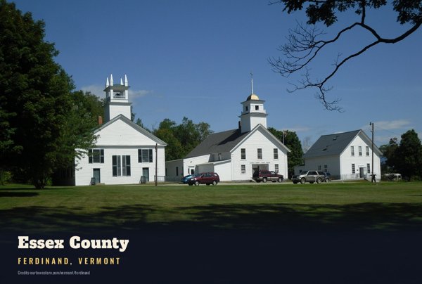 Ferdinand Essex County Postcard artwork detail