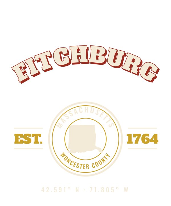 Fitchburg Varsity Crewneck artwork detail