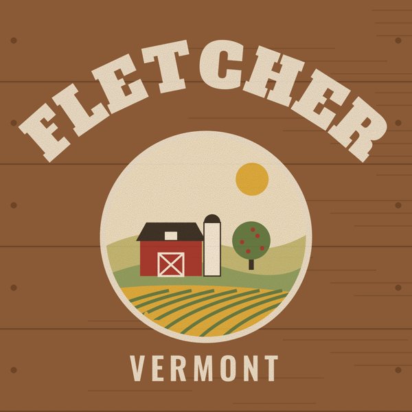 Fletcher Hometown Wood Sign artwork detail