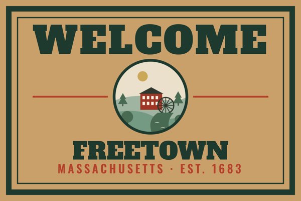 Freetown Welcome Doormat artwork detail