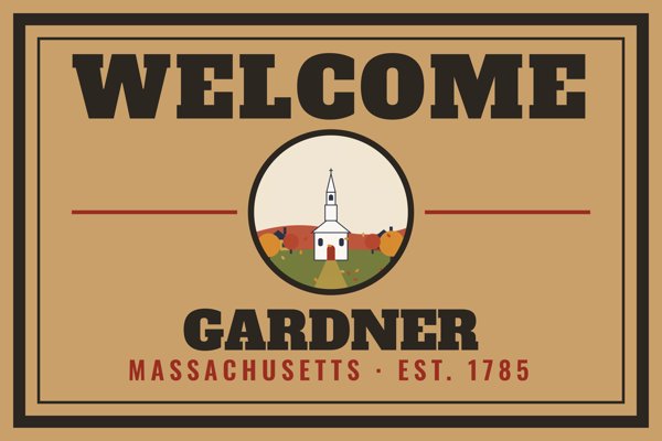 Gardner Welcome Doormat artwork detail