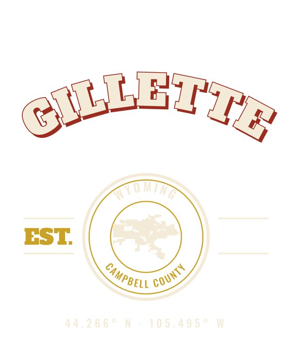 Gillette Est. Tee artwork detail