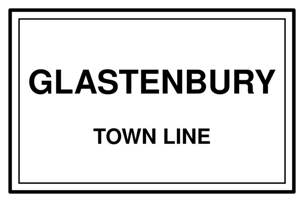 Glastenbury Cork Coaster artwork detail