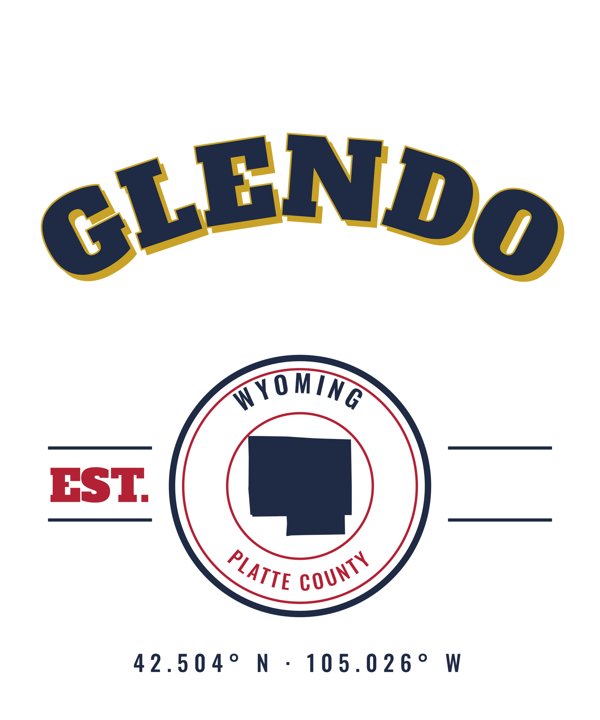 Glendo Market Tote artwork detail