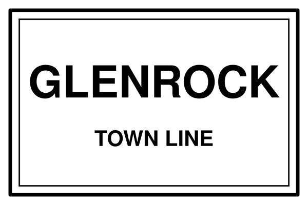 Glenrock Cork Coaster artwork detail