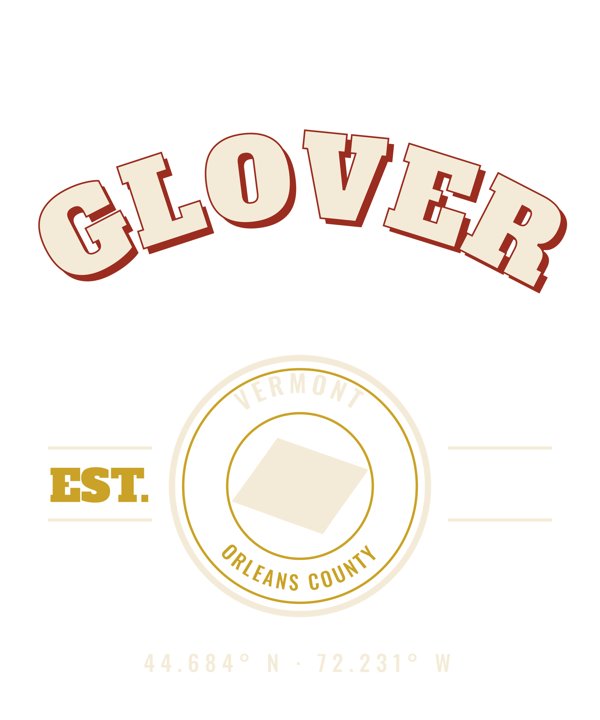 Glover Est. Tee artwork detail