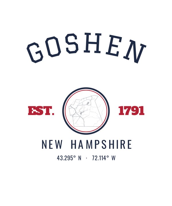 Goshen Hometown Ornament artwork detail
