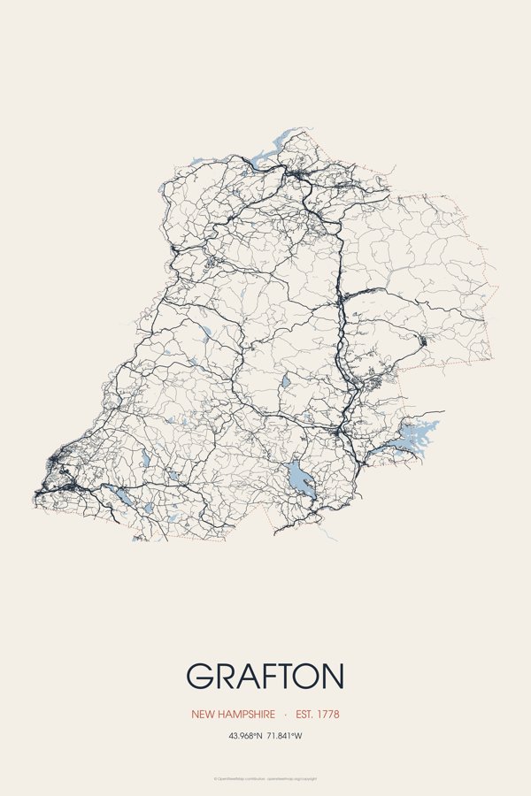 Grafton Street Map Poster · Linen artwork detail