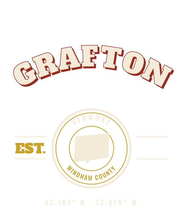 Grafton Est. Tee artwork detail