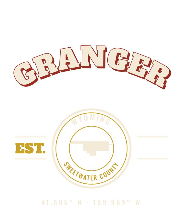 Granger Est. Tee artwork detail