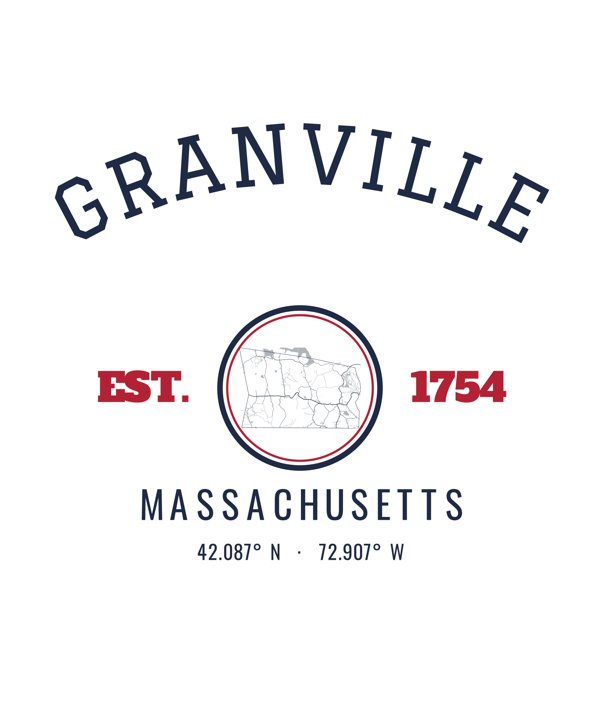 Granville Est. Tumbler artwork detail
