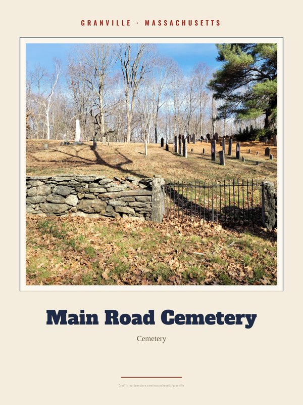 Granville Main Road Cemetery Landmark Print artwork detail
