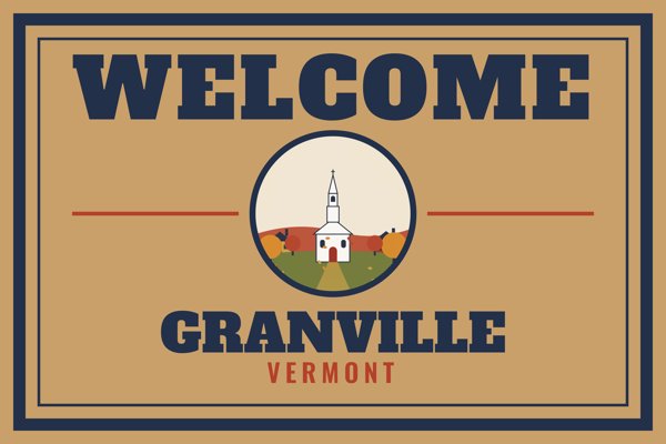 Granville Welcome Doormat artwork detail