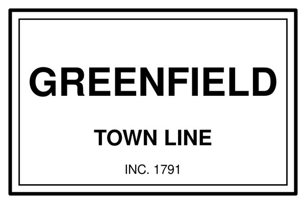 Greenfield Cork Coaster artwork detail