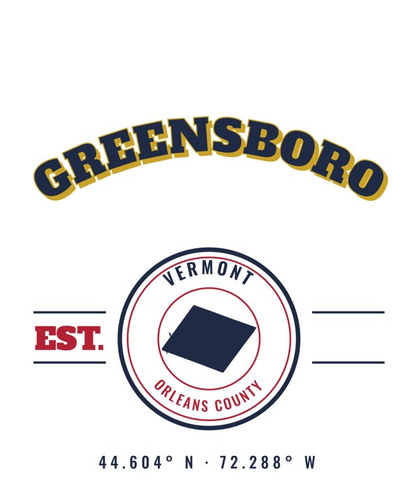 Greensboro Market Tote artwork detail