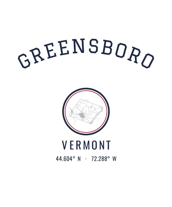 Greensboro Hometown Ornament artwork detail