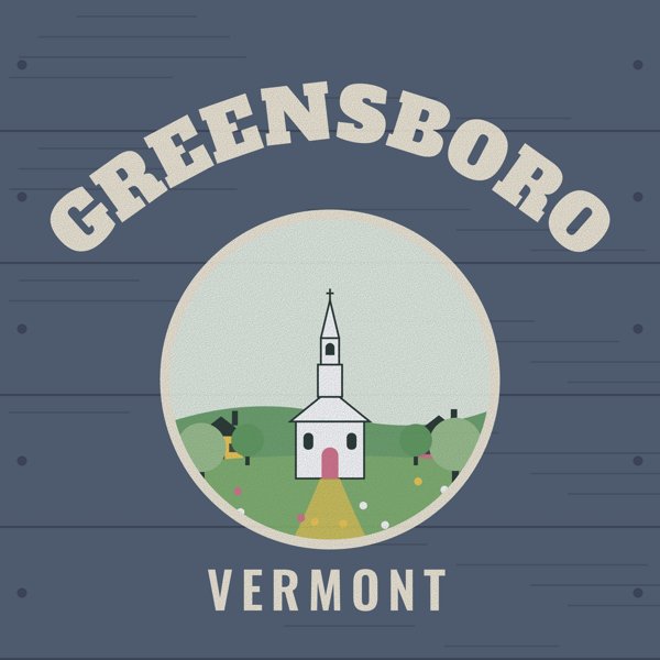 Greensboro Hometown Wood Sign artwork detail
